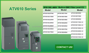 Variateur de fréquence triphasé AC pour automatisation industrielle IP20 Dan.Foss pour moteur - Product Image 2