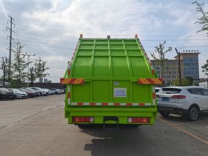 Camión de basura de compresión Recogida de residuos Camión de compresión de basura Barredora Camión de basura - Product Image 6