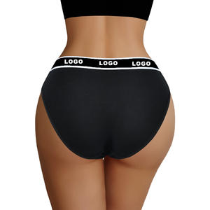 Neue Weiche Damen-Unterwäsche aus Baumwolle im Großhandel nach Maß | Modische, Einfarbige Triangel-Slips für Damen mit Mittlerer bis Niedriger Leibhöhe - Product Image 2