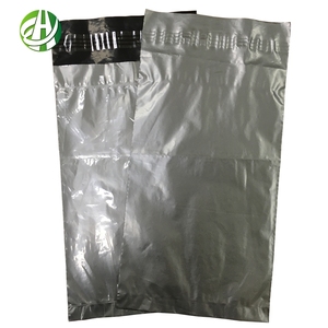 Portátil precio barato plata impresa envío <span class=keywords><strong>sobres</strong></span> correo negro bolsas de polietileno durable bolsas de plástico - Product Image 2