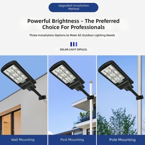 Farola Solar de Alta Eficiencia, Versión para Proyectos, con 4 Módulos Solares y Carcasa de ABS, para Iluminación Industrial y Marina - Product Image 4