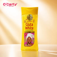 Huile Essentielle Éclaircissante et Hydratante O'Carly pour la Peau, Gel Huile Corporel Gulta 200ml