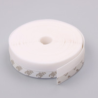 Bande adhésive multifonctionnelle en PVC de haute qualité pour bas de porte, étanche, anti-poussière, anti-insectes, insonorisante, avec ruban adhésif 3M