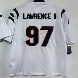 Maillot de football pour homme 2026, brodé, Joe Burrow 9, Dexter Lawrence II 7, Ja'Marr Chase 1, Tee Higgins 5, Tailles S-3XL - Product Image 5