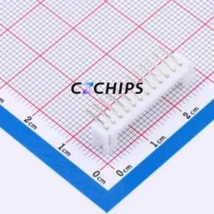 W2001100-12PW2113 Wire-to-Board Pin Header Bent Lead Through Hole,P=2mm Connector 1x12P 2mm Right Angle Insert PH - Product Image 2