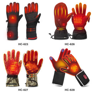 Guantes de invierno cálidos recargables con batería de 7,4 V personalizados, guantes calefactables eléctricos de seguridad para esquiar, motocicleta, caza - Product Image 2