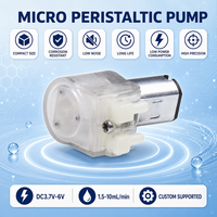 Pompe péristaltique micro-DC de qualité industrielle 12V, performance stable, débit précis pour dispositif de distribution de produits chimiques