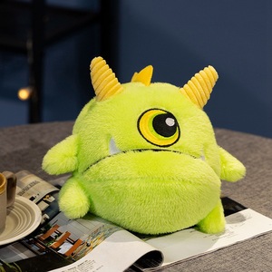 Hy7 động vật trẻ em quái vật nhỏ nhồi bông búp bê sang trọng Quái Vật Halloween Đồ chơi bán hàng nóng <span class=keywords><strong>Mike</strong></span> <span class=keywords><strong>wazowski</strong></span> mềm nhồi bông đồ chơi sang trọng - Product Image 3