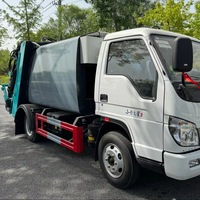 Camion compacteur à ordures ISUZU 5 m³ 4x2 Diesel Boîte de vitesses manuelle