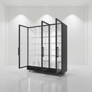 <span class=keywords><strong>ตู้</strong></span>แช่เนื้อแบบโชว์สินค้า ZD ขนาดใหญ่ 3 ประตู ไฟ LED <span class=keywords><strong>ชั้น</strong></span><span class=keywords><strong>วาง</strong></span>ปรับได้ - Product Image 3