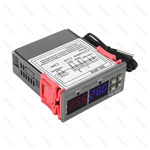 Controlador de temperatura <span class=keywords><strong>Digital</strong></span> STC 3018, 12V, 24V, 220V, relé de termostato C/F, termorregulador de calefacción/enfriamiento de 10A, pantalla LED Dual - Product Image 5