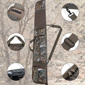 Sac de transport pour fusil camouflage en pin, 19 pouces, avec sangle détachable, étui de rangement pour la chasse en extérieur - Product Image 3