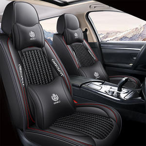Dropshipping Nouvelle Housse de Siège de Voiture en Cuir Entièrement Enveloppante Quatre Saisons, Coussin Cinq Places pour le Commerce International d'Été - Product Image 2