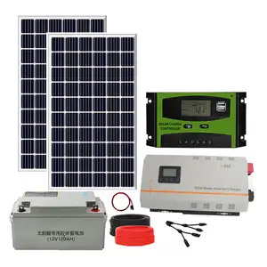 Systèmes d'énergie solaire hybrides 1kW kit solaire facile 10kW 2KW phase10 Ja Solar Impian photovoltaïque 10kw générateur de puissance