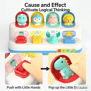 Giocattolo Pop-up Peek-a-boo 2026 per Bambini di <span class=keywords><strong>1</strong></span> <span class=keywords><strong>Anno</strong></span>, Scatola Sorpresa con Puzzle Interattivo per l'Educazione Precoce - Product Image 3