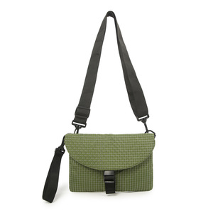 Sac à bandoulière décontracté simple en velours côtelé avec boucle, petit sac messager léger personnalisable avec LOGO, vente en gros - Product Image 3