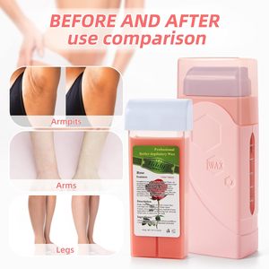 Kit riscaldatore elettrico a <span class=keywords><strong>cera</strong></span> da donna per la depilazione del corpo del viso Roll-on scaldacero in <span class=keywords><strong>cera</strong></span> <span class=keywords><strong>di</strong></span> <span class=keywords><strong>zucchero</strong></span> Plug per piedi mani aree bersaglio - Product Image 6