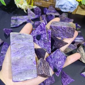 Charoita Púrpura Natural Tallada al por Mayor, Cristal de Alta Calidad, Forma Libre para Decoración del Hogar - Product Image 2