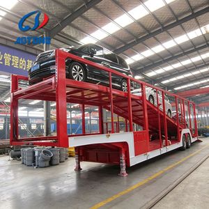 Semi-<span class=keywords><strong>remorque</strong></span> porte-voitures 3 essieux 40T à double pont hydraulique pour le transport <span class=keywords><strong>de</strong></span> voitures <span class=keywords><strong>d</strong></span>'<span class=keywords><strong>occasion</strong></span> - Product Image 4