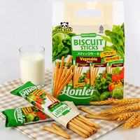 Bâtonnets de biscuits croustillants savoureux et sains au goût de légumes, vente en gros