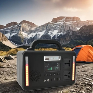 Générateur de station d'alimentation portable avec démarreur solaire, lampe de poche et batterie LiFePO4 pour la sauvegarde à domicile - Product Image 4