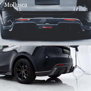 ลิ้นกันชนหลังคาร์บอนไฟเบอร์ทรง C สำหรับรถยนต์รุ่น Y ปี 2018-2024 - Product Image 2