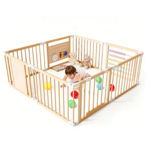 Corralito Plegable para Bebés, Juguetes para Bebés de 12 a 18 Meses, Corralito para Bebés, Corralito Infantil de 8 Paneles - Product Image 1