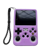 Étui de protection en silicone antidérapant pour console de jeu portable R36S Soft Touch Cover Skin