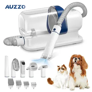 AUZZO P1 Dog Cat Accessories Supplies Products Pet Hair Grooming Clipper Brush Kit