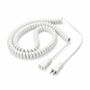 Cable de extensión de alimentación CC en espiral de alta fiabilidad para máquinas de coser y equipos profesionales - Product Image 1