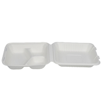 Assiette jetable canne à sucre pâte de bagasse biodégradable et jetable canne à sucre à clapet canne à sucre jetable