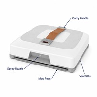 Robot de nettoyage de vitres extérieur électrique pour voiture/camping-car, 10 modes intelligents, télécommande 2.4G, moteur BLDC 29000 tr/min, contrôle par application