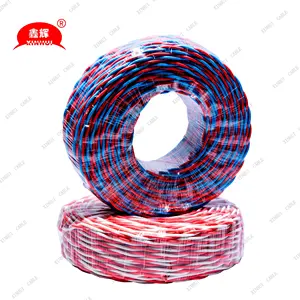 Xinhui cables house building wire Building Flexible Copper Pvc Insulated RVV RVVB Electric Wire