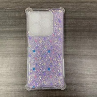 Coque de téléphone en TPU avec colle florale pour TECNO POP8 POP10C Spark30C, pour Google Pixe 8A Pixe 7A Pixe 6A, coque de téléphone scintillante de luxe