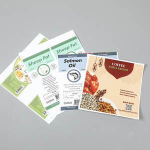 Étiquettes autocollantes <span class=keywords><strong>anti</strong></span>-salissures pour sacs d'emballage extérieur de snacks et aliments frits, résistantes à l'huile, pour usines d'aliments de loisirs, compatibles avec les lots mixtes - Product Image 2