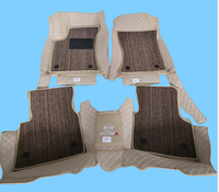 Tapis de sol de voiture personnalisés en cuir double couche antidérapant, vente directe d'usine, durables, pour KIA CERATO/SOUL/SELTOS/SPORTAGE/EV5