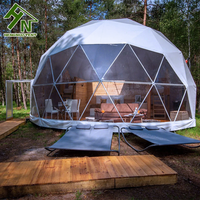 Tentes dôme géodésique de luxe quatre saisons pour l'observation des étoiles, maison préfabriquée, tente safari, yourte Igloo pour le camping