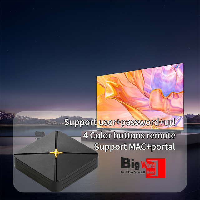 IHOMELIFE Android 13 STB Smart IP TV PRO 2GB RAM 8GB ROM BT Dual-WiFi Quad-core 4K 60fps 12 Month UK Plug Warranty