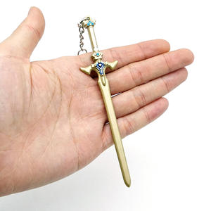 พวงกุญแจดาบโลหะ 12 ซม. จากอนิเมะ Sword Art Online รุ่น <span class=keywords><strong>Elucidator</strong></span> และ Dark Repulsor ขายดี - Product Image 5