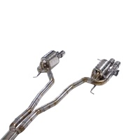 Vente directe d'usine, système d'échappement Catback en alliage de titane pour M5 E60 SB5 V10 2007-2010, tuyau d'échappement Valvetronic, silencieux