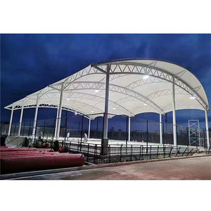 Tente de toit sportive en PVDF tendu, produit sportif promotionnel le plus vendu pour stades, terrains de basketball, football, badminton, pickleball - Product Image 1
