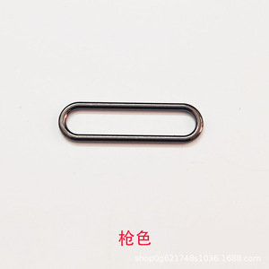Oval Shaped Buckle Metal 64x13x4mm Rose Gold For <b>Bag</b> Hardware <b>Accessories</b> - Product Image 2