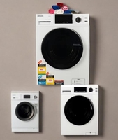 Front-load Washers and Dryer 2 in 1 Household Washing Machine