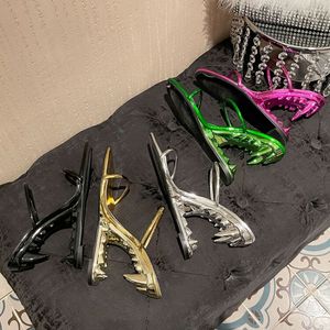 Sandalias Mujer Talla Grande en Oferta, Zapatos de Tacón Alto con Plataforma, Modernos y Elegantes para Damas - Product Image 5