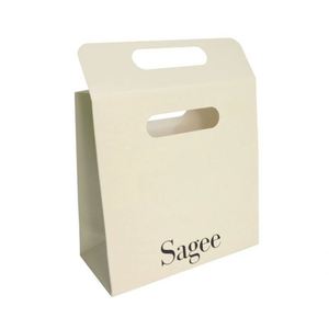 HIgh Quality Low Moq Exquisite Premium Paper Bag with Ribbon Handle Elegant Paper Packaging for <b>Shopping</b> Bags - Product Image 2