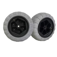 16 "roues de chariot de plage Kayak pneus de sable ballon pneus accessoires de chariot