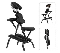 Chaise de Massage Portable multifonctionnelle, légère, pour voyage, Massage, tatouage, Spa, Acupuncture, avec sac de transport