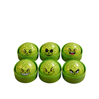 Jouets anti-stress The Green Monster Crunchy Squishy, jouets à presser doux et mignons, mini-jouets fantaisie, lot de 5 à 7 ans, unisexe