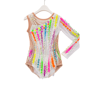 YIZHIJIAN Gymnastique Artistique Uniforme Fitness Compétition Patinage Artistique Art Examen Cheerleading Professionnel Formation Jupe - Product Image 5