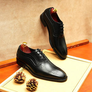 Nouvelles Bottes d'Hiver Imperméables Classiques Polyvalentes Décontractées Montantes pour Hommes en Cuir Véritable Rehaussantes pour le Travail en Extérieur et le Sport - Product Image 2